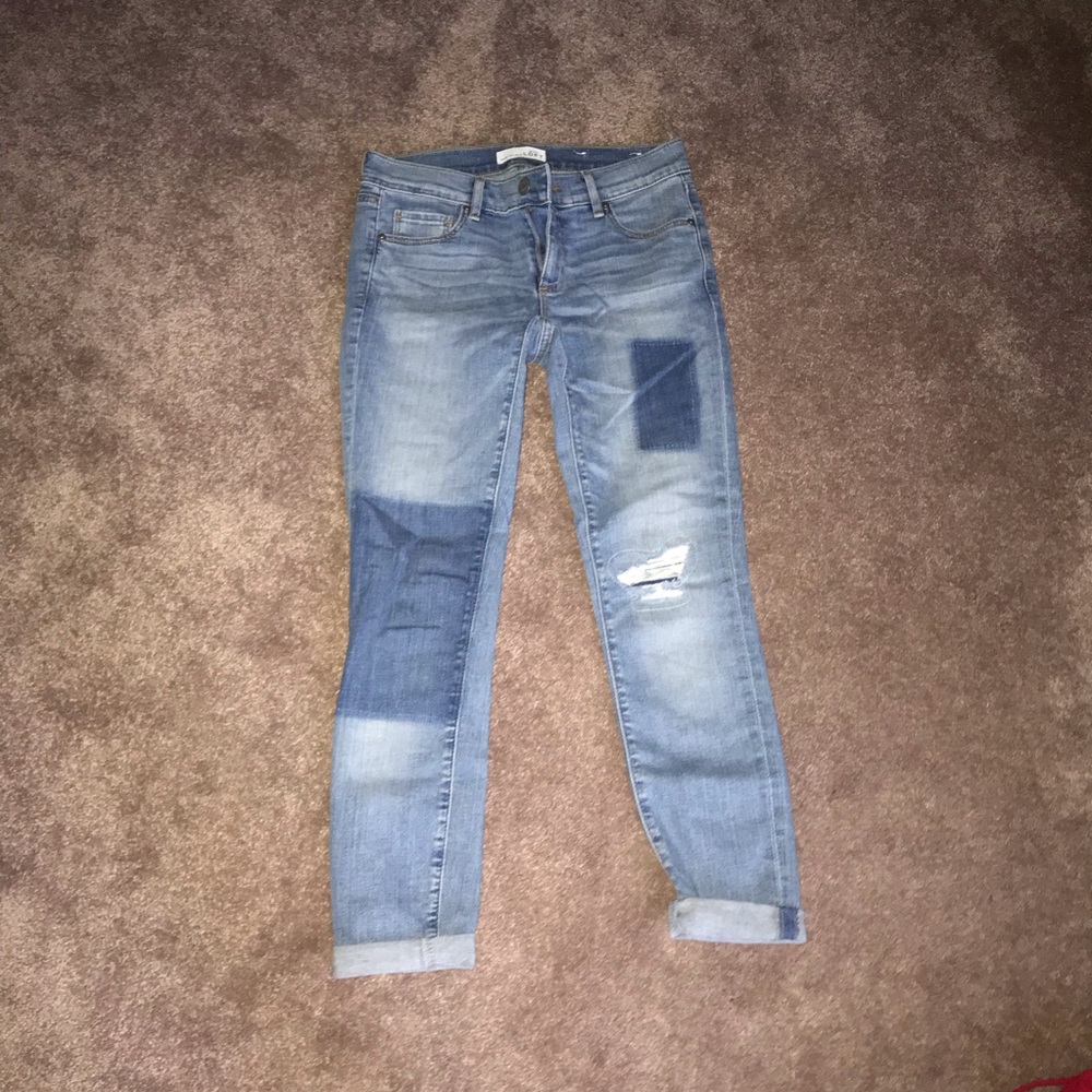 Patch jeans